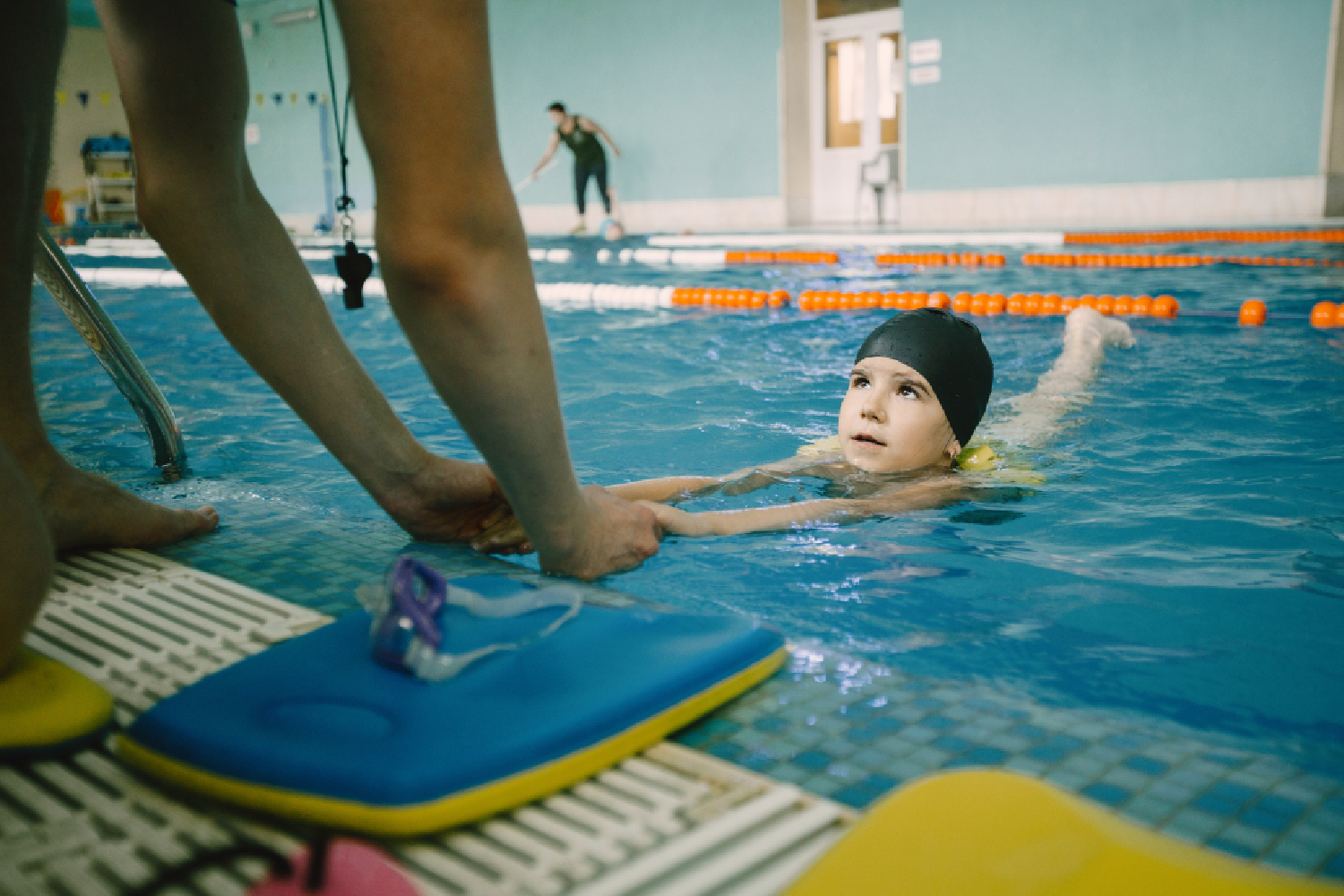 Low impact cardiorespiratory training at the Swimming pool and swimming classes Seoni complex