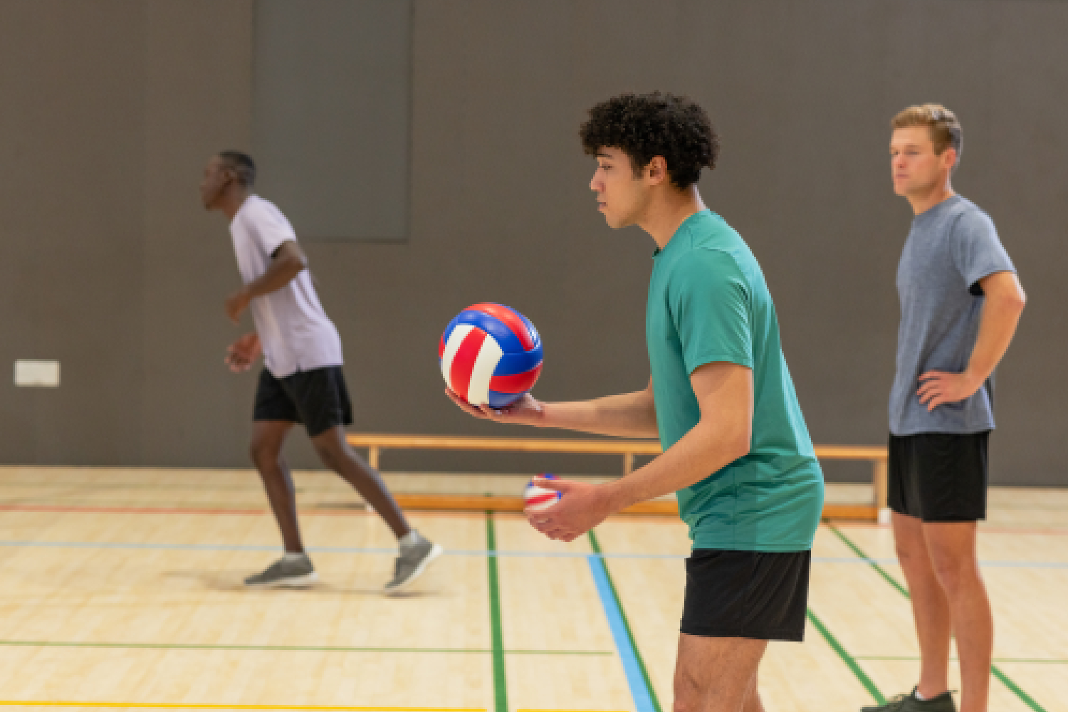 Fostering community communication metrics via professional Volleyball coaching Seoni and team field play